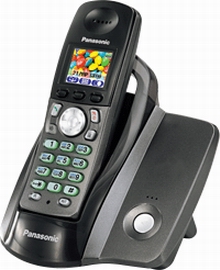 Радиотелефон Dect Panasonic KX-TCD307ruT (темно-серый металлик)